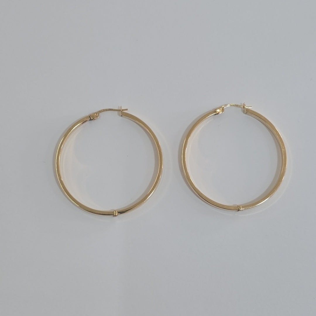 ARRACADAS PAR ORO 14 K 3.2 GRMS (SEMINUEVO)