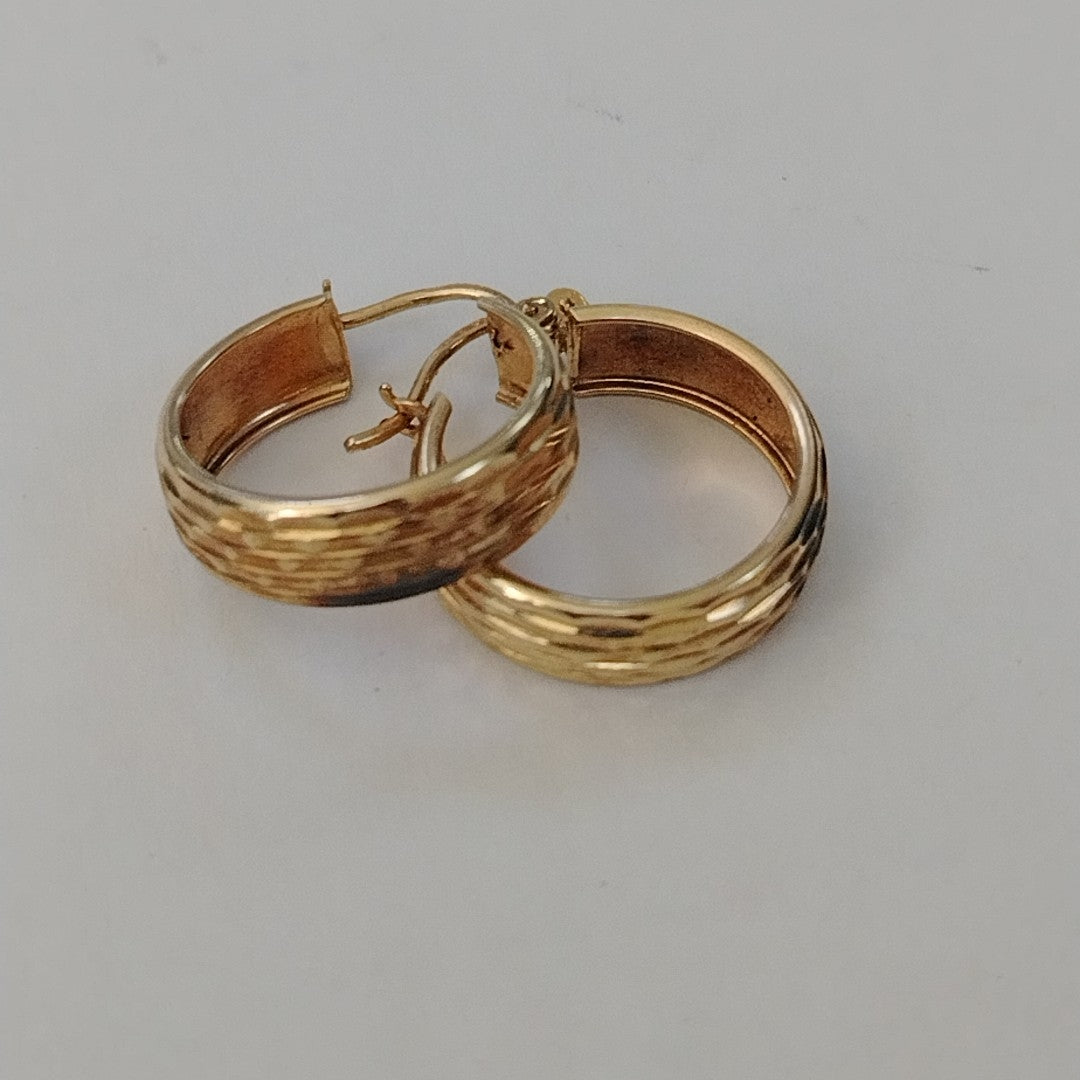 ARRACADAS PAR ORO 10 K 2.2 GRMS (SEMINUEVO)