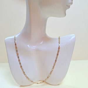CADENA ORO COMBINADO 10 K 3.5 GRMS (SEMINUEVO)