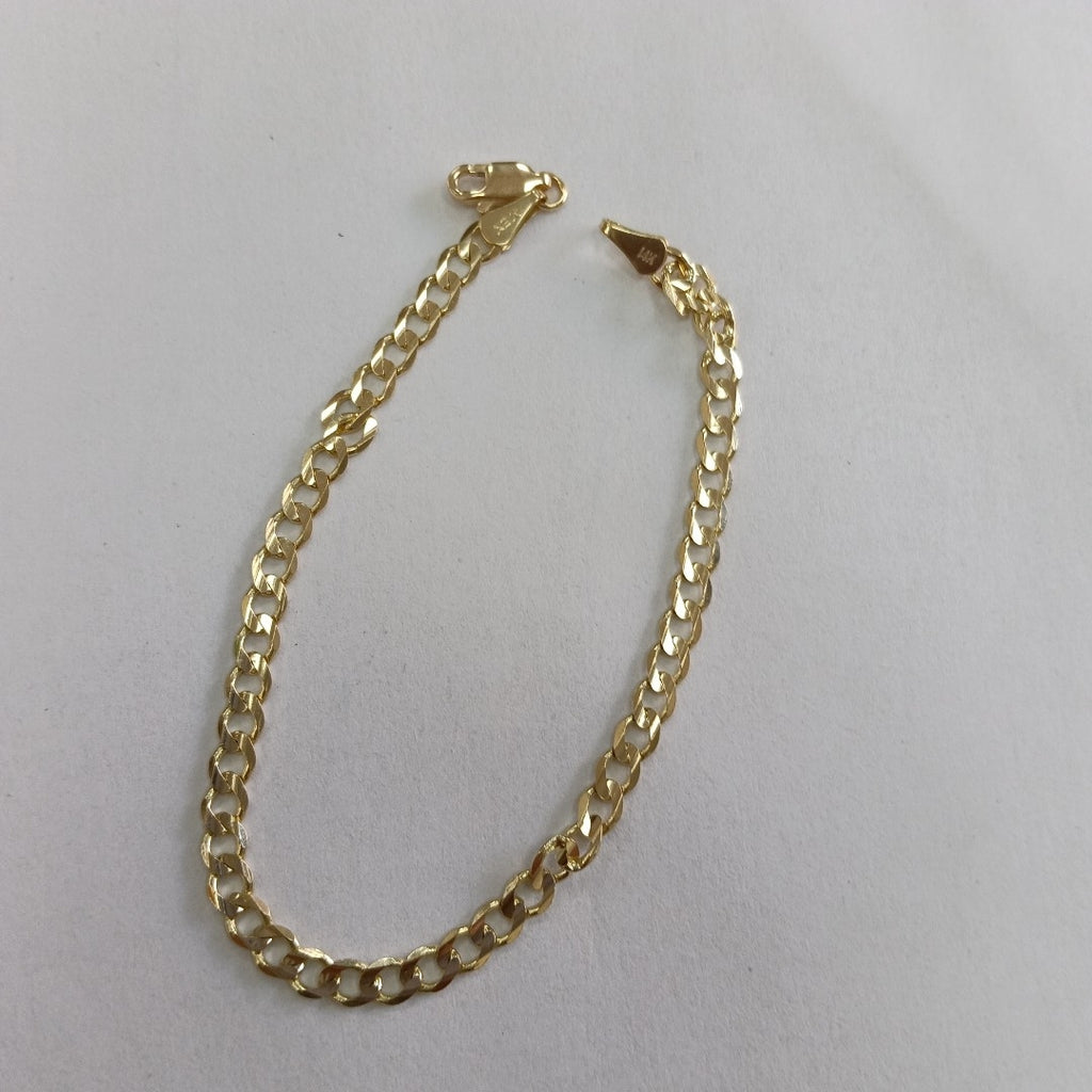 PULSERA BARBADA 14K 21 CM 5 GR (NUEVO)