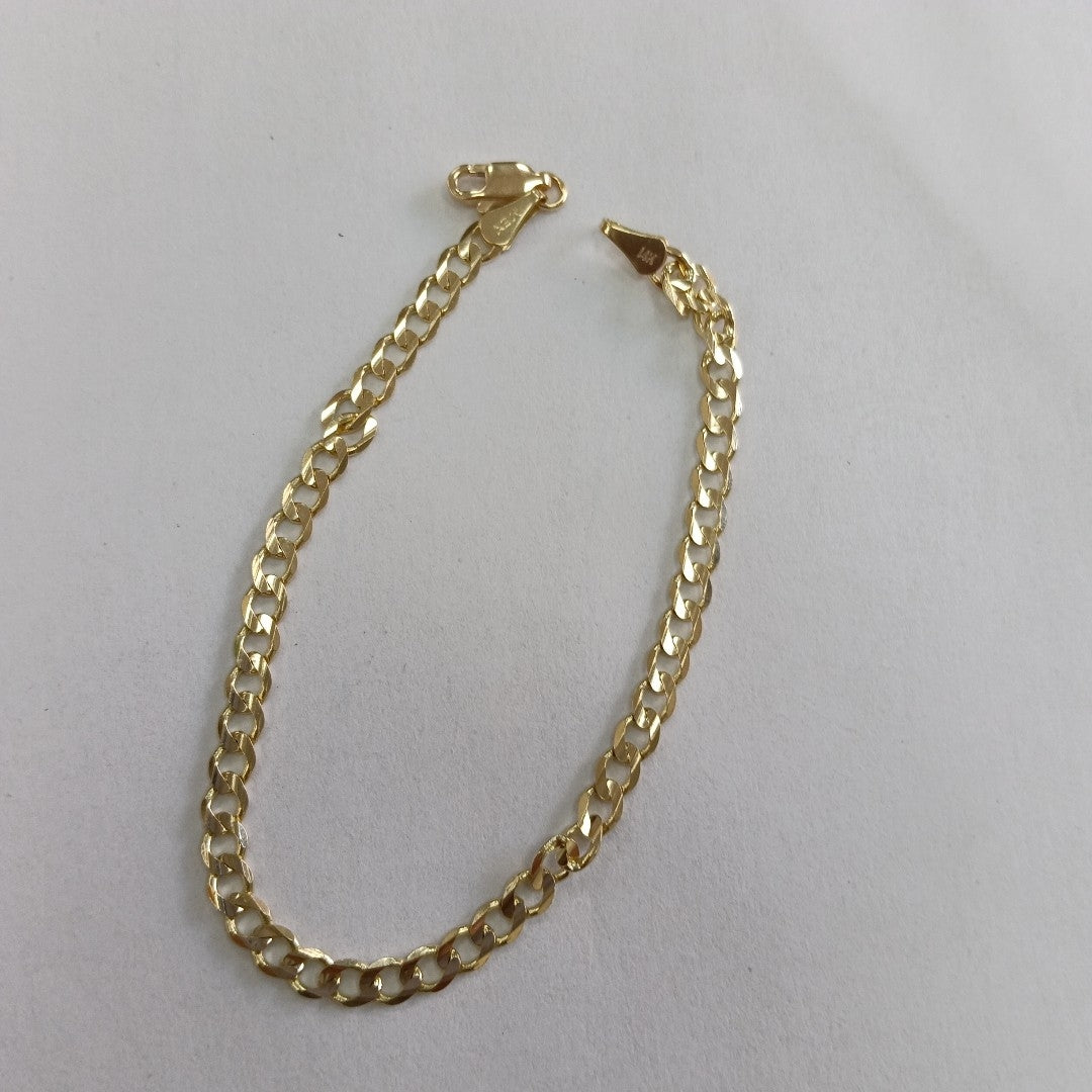 PULSERA BARBADA 14K 21 CM 5 GR (NUEVO)