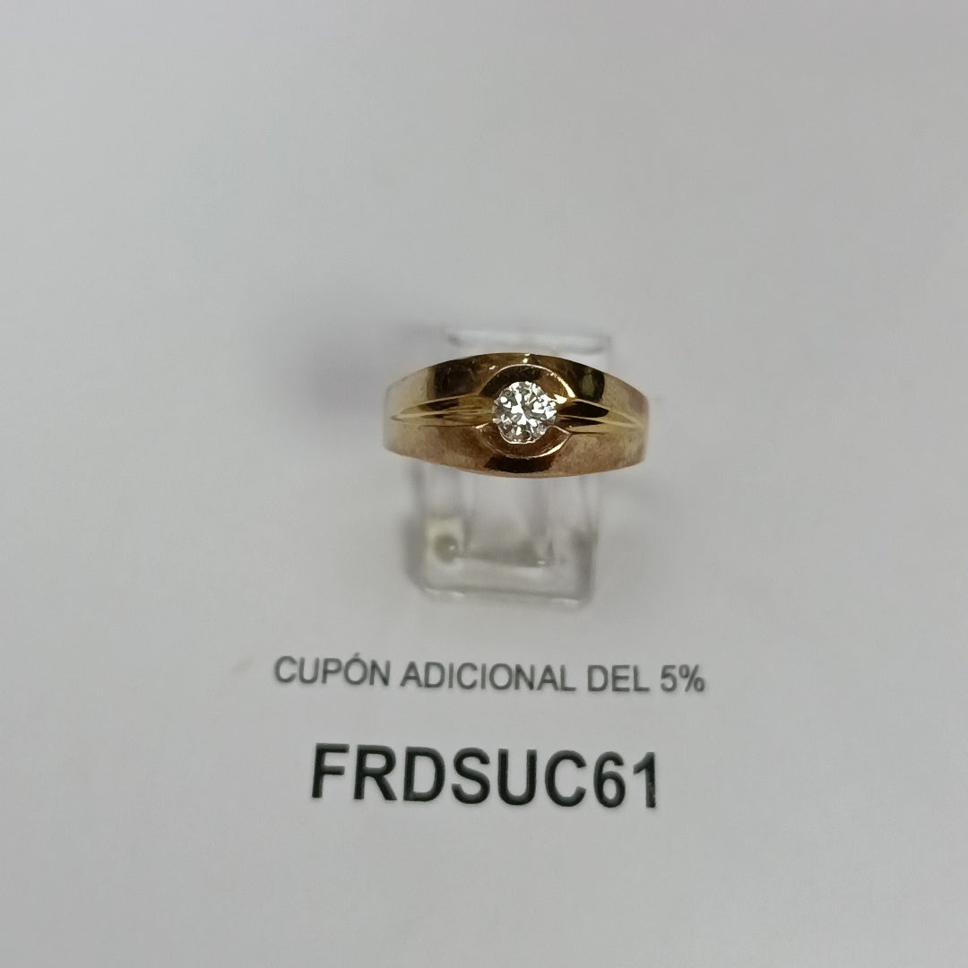 ANILLO ORO 10 K 5,60 GRMS (SEMINUEVO)