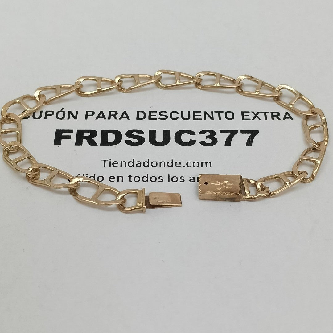 PULSERA ORO 10 K 6.6 GRMS (SEMINUEVO)