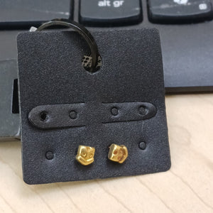 BROQUELES PAR ORO 18 K 1,10 GRMS (SEMINUEVO)