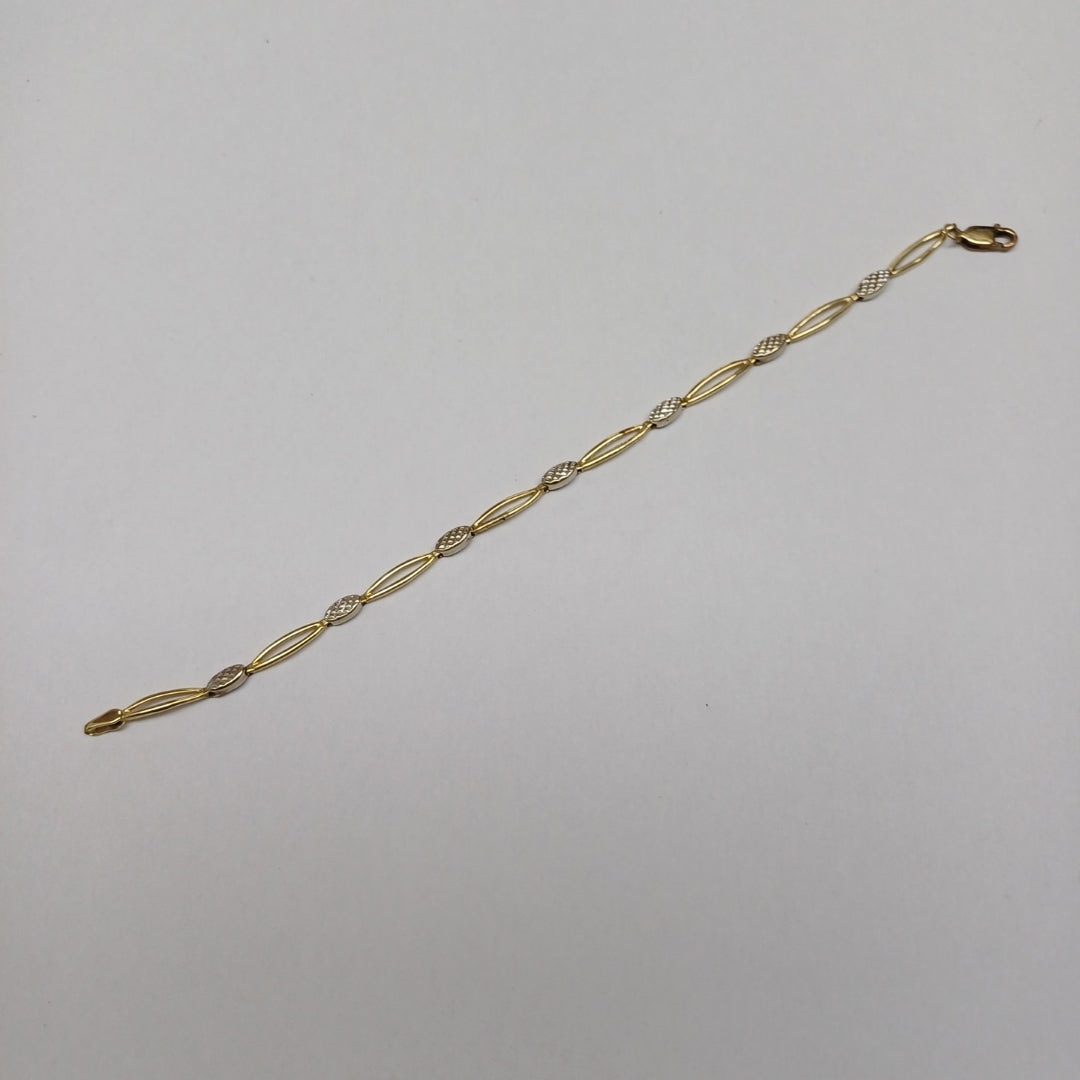 CADENA ORO, ORO COMBINADO 14 K 4 GRMS (SEMINUEVO)
