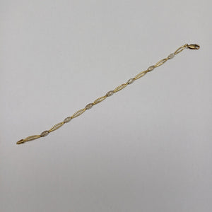 CADENA ORO, ORO COMBINADO 14 K 4 GRMS (SEMINUEVO)