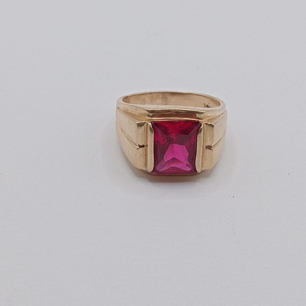 ANILLO ORO 14 K 8 GRMS (SEMINUEVO)