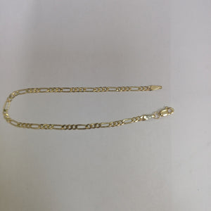 PULSERA TEJIDO 3X1 14K 18 CM 2 GR (NUEVO)