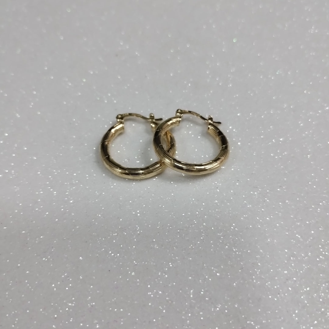 ARETES ARRACADAS 14K 2.8 GR (NUEVO)