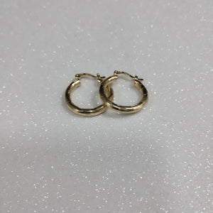 ARETES ARRACADAS 14K 2.8 GR (NUEVO)