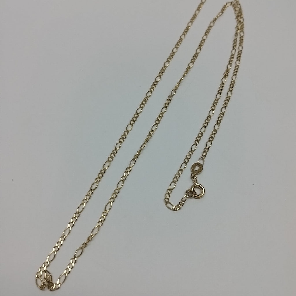 CADENA TEJIDO 3X1 14K 55 CM 2.3 GR (NUEVO)