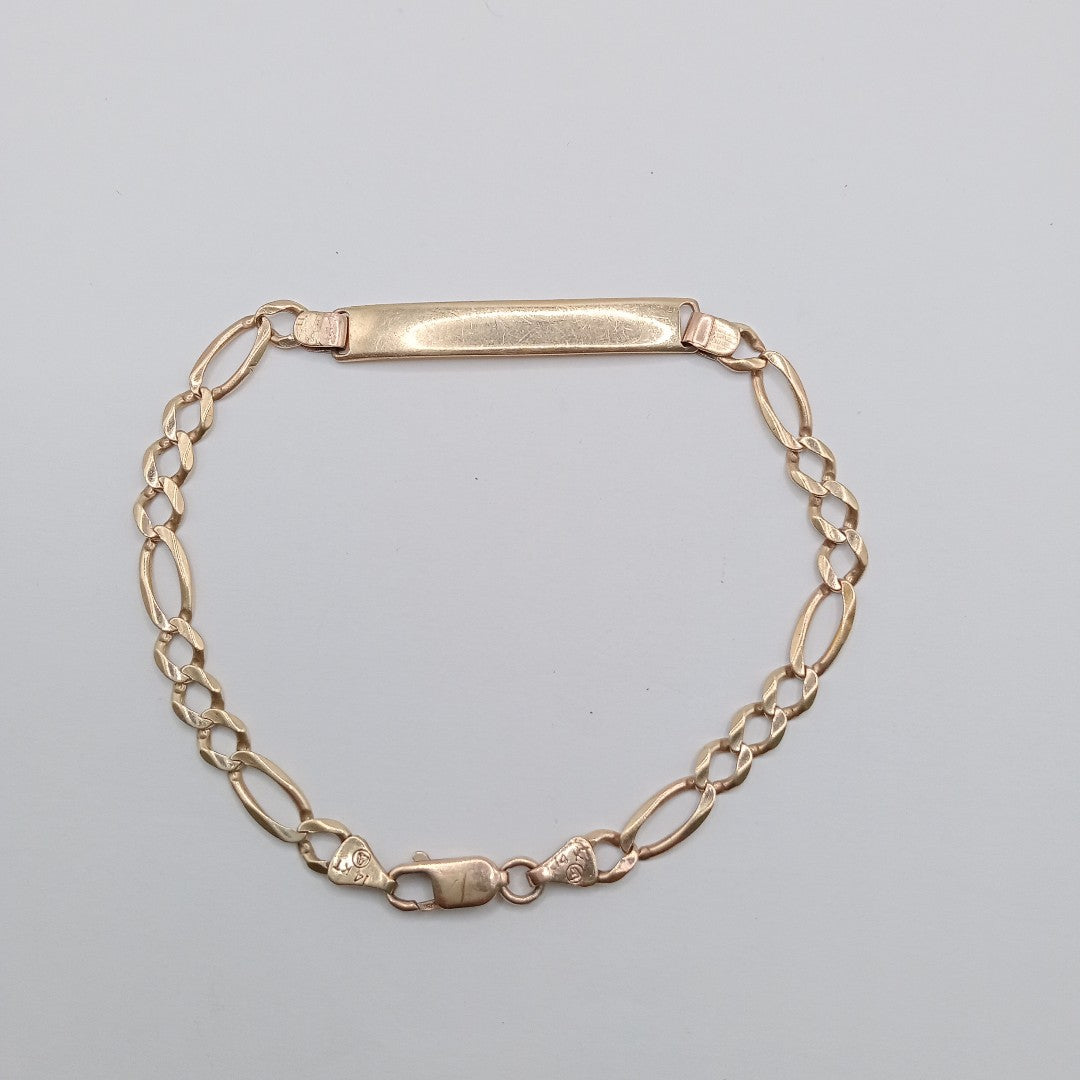 ESCLAVA ORO 14 K 10,30 GRMS (SEMINUEVO)