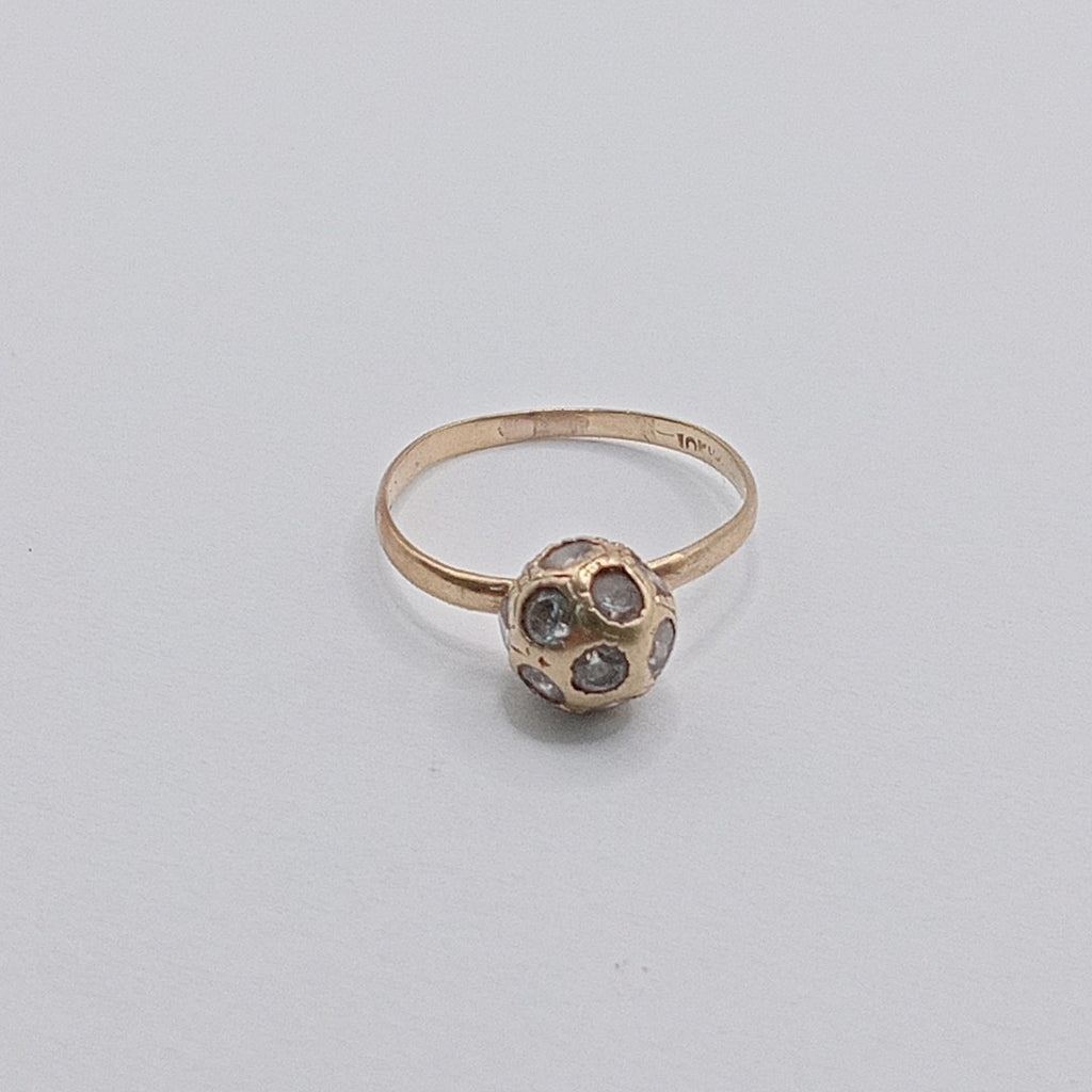 ANILLO ORO 10 K 1,40 GRMS (SEMINUEVO)