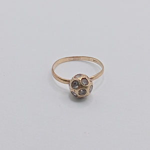 ANILLO ORO 10 K 1,40 GRMS (SEMINUEVO)