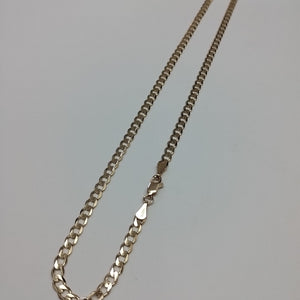 CADENA BARBADA 14K 55 CM 12.6 GR (NUEVO)
