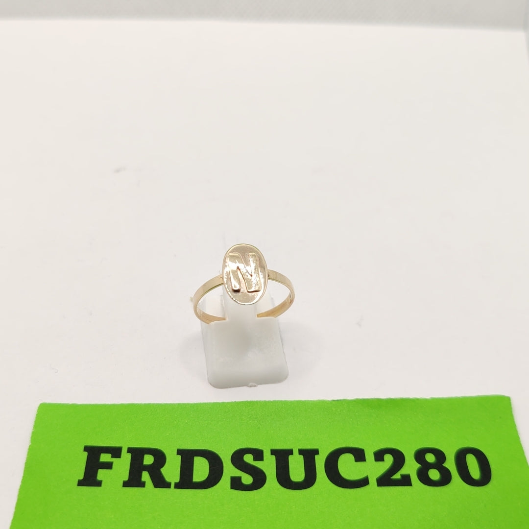 ANILLO ORO 10 K 1.8 GRMS (SEMINUEVO)