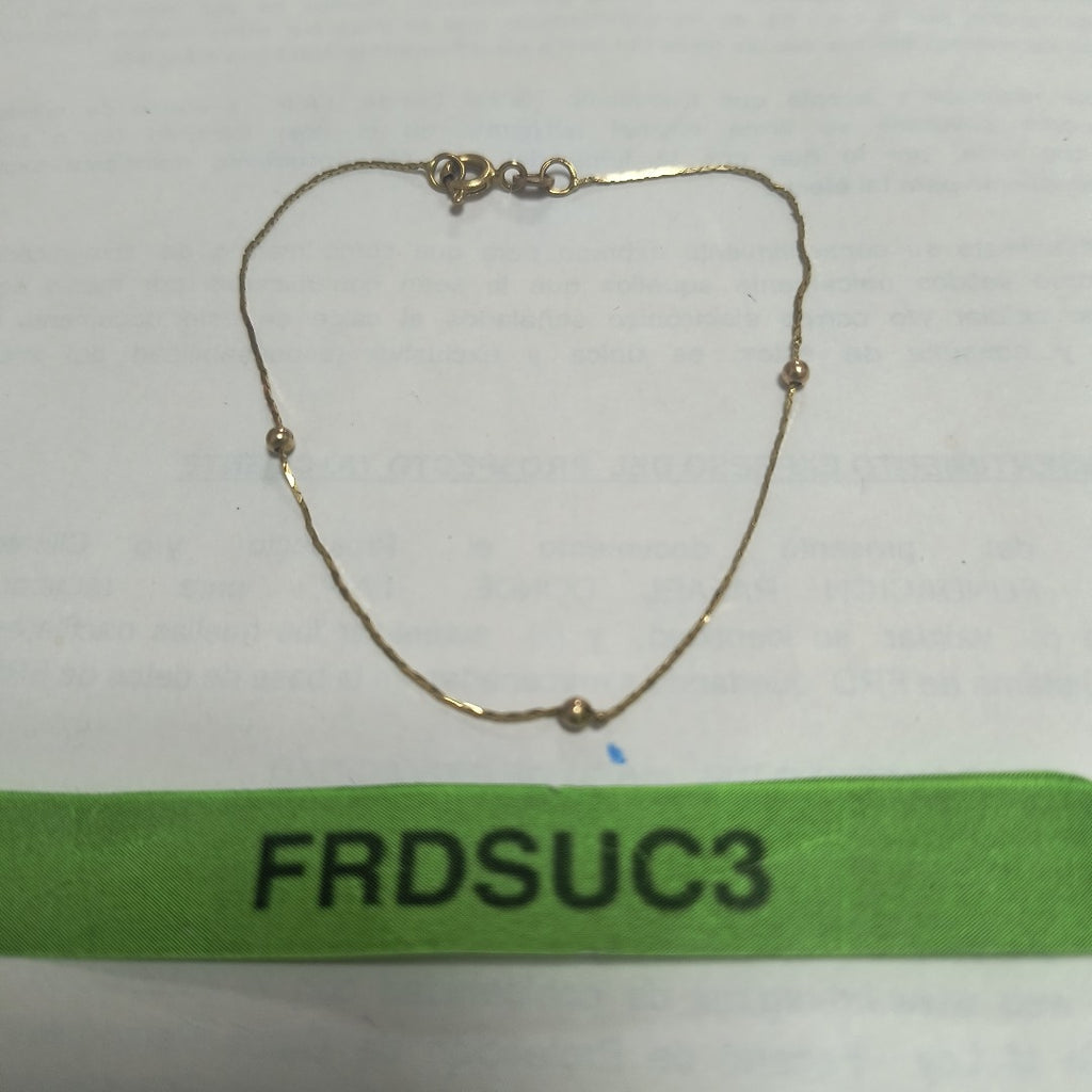 PULSERA ORO 14 K 0.8 GRMS (SEMINUEVO)