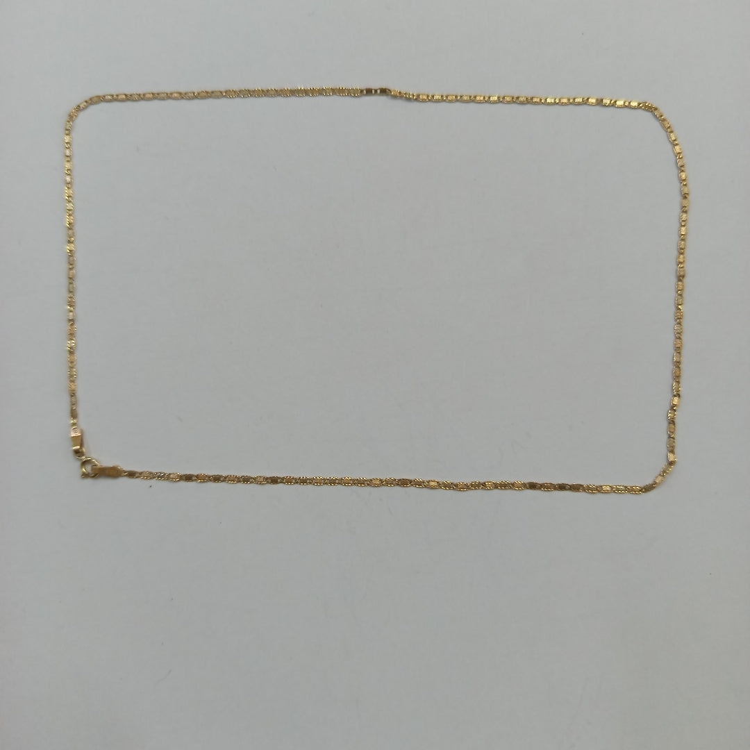 CADENA ORO 14 K 1,70 GRMS (SEMINUEVO)