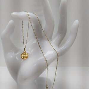 CADENA,MEDALLA RELIGIOSA ORO 10 K 1,60 GRMS (SEMINUEVO)