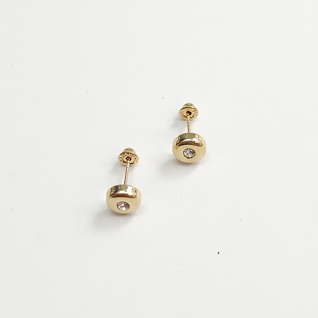 BROQUELES BROQUEL C CIRCONIA 14K 0.27 GR (NUEVO)