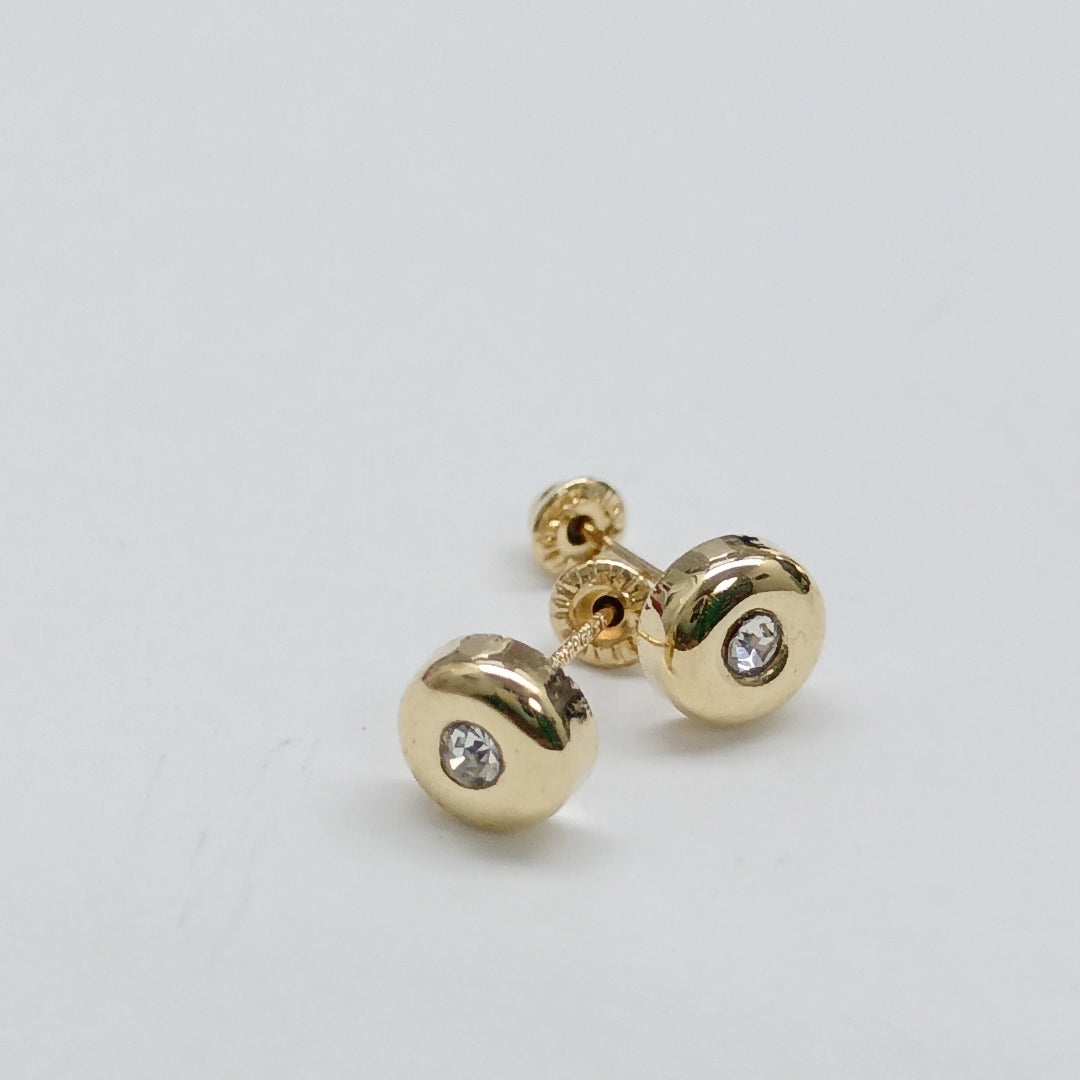 BROQUELES BROQUEL C CIRCONIA 14K 0.27 GR (NUEVO)