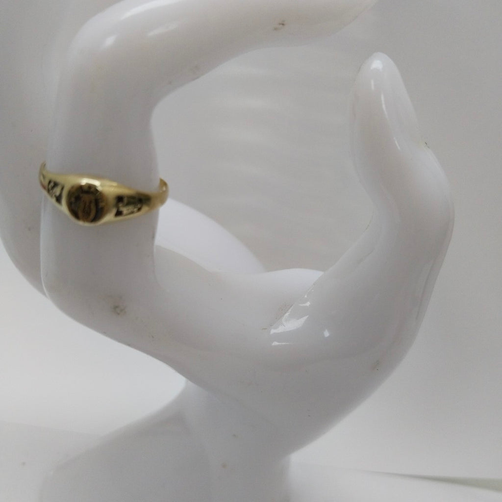 ANILLO DE GRADUACIÓN ORO 10 K 1,40 GRMS (SEMINUEVO)