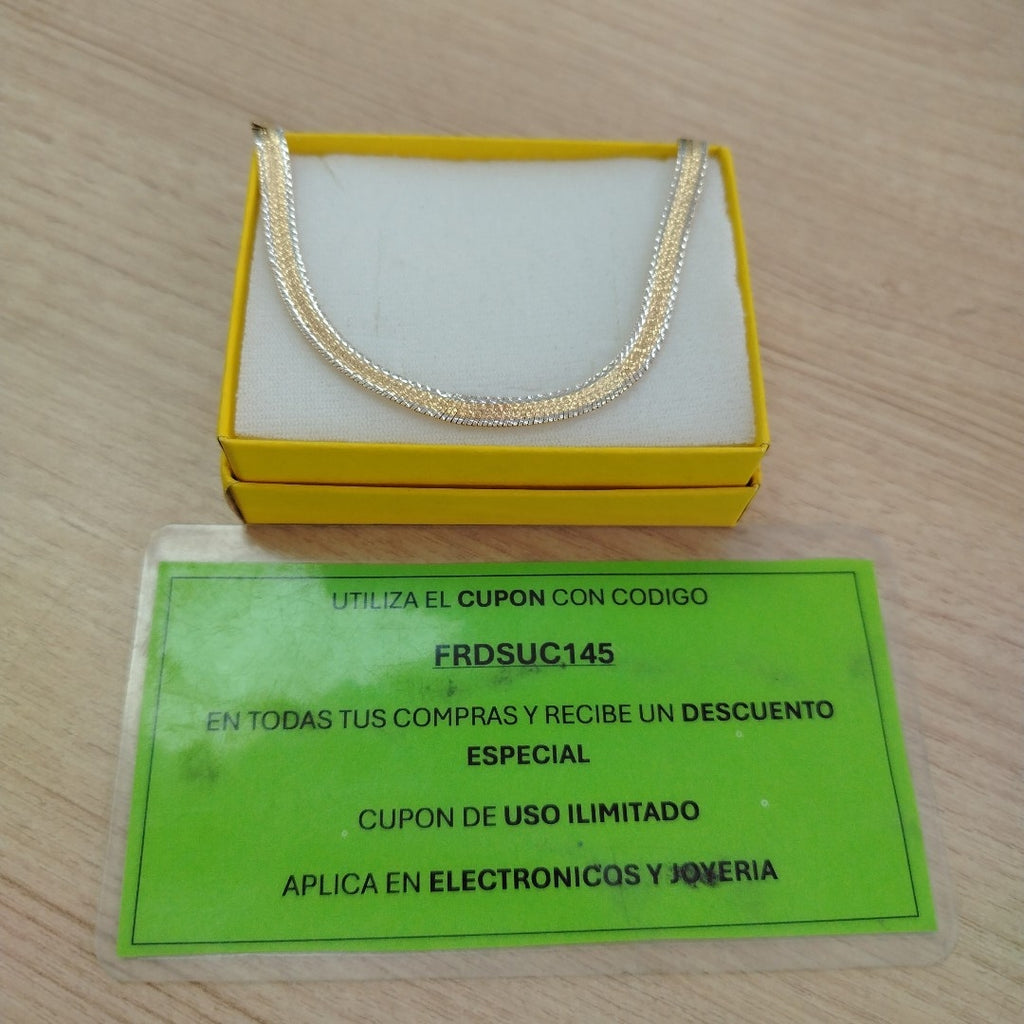 PULSERA ORO,RODIADO 14 K 4,90 GRMS (SEMINUEVO)
