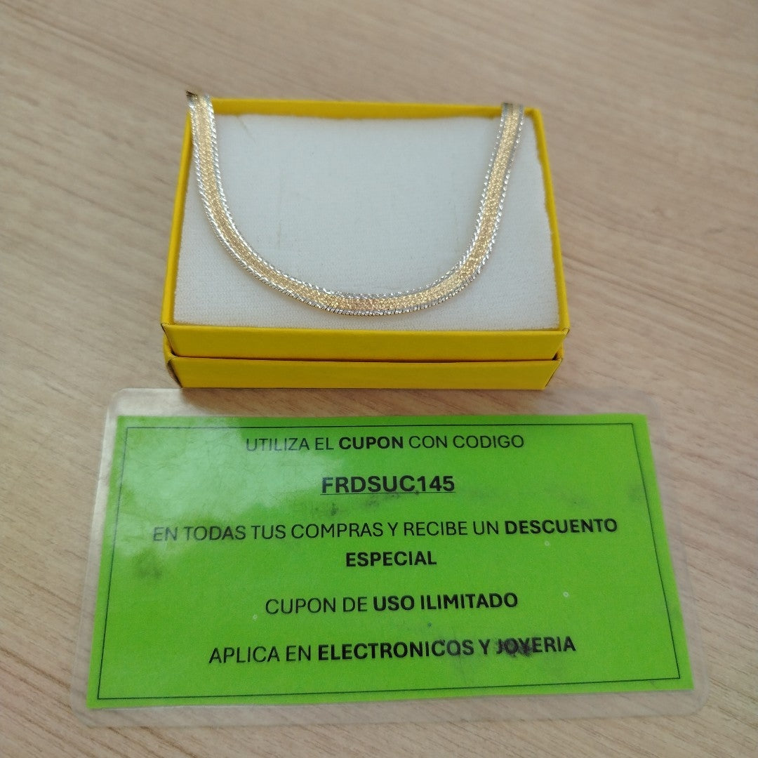 PULSERA ORO,RODIADO 14 K 4,90 GRMS (SEMINUEVO)