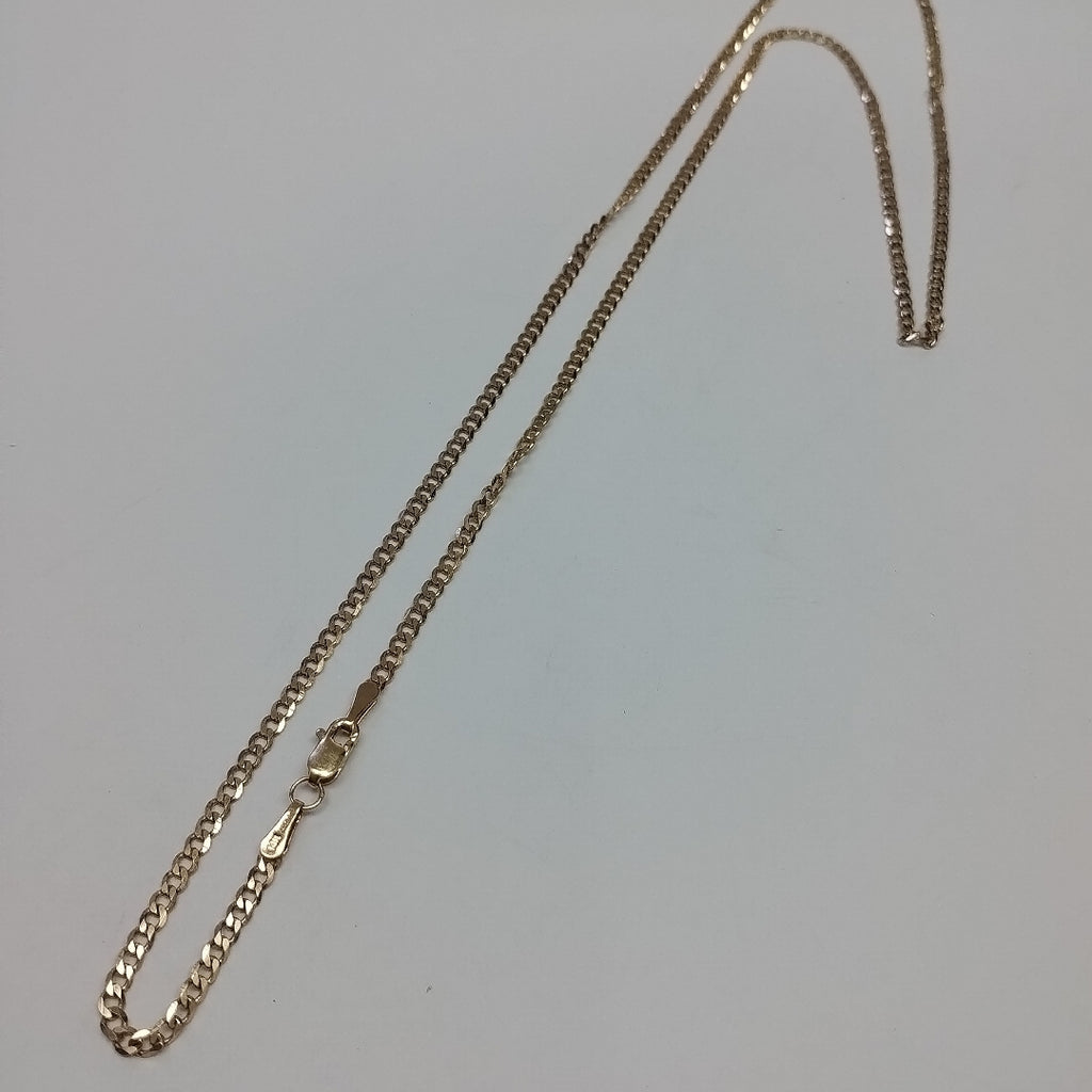 CADENA BARBADA 14K 55 CM 6 GR (NUEVO)