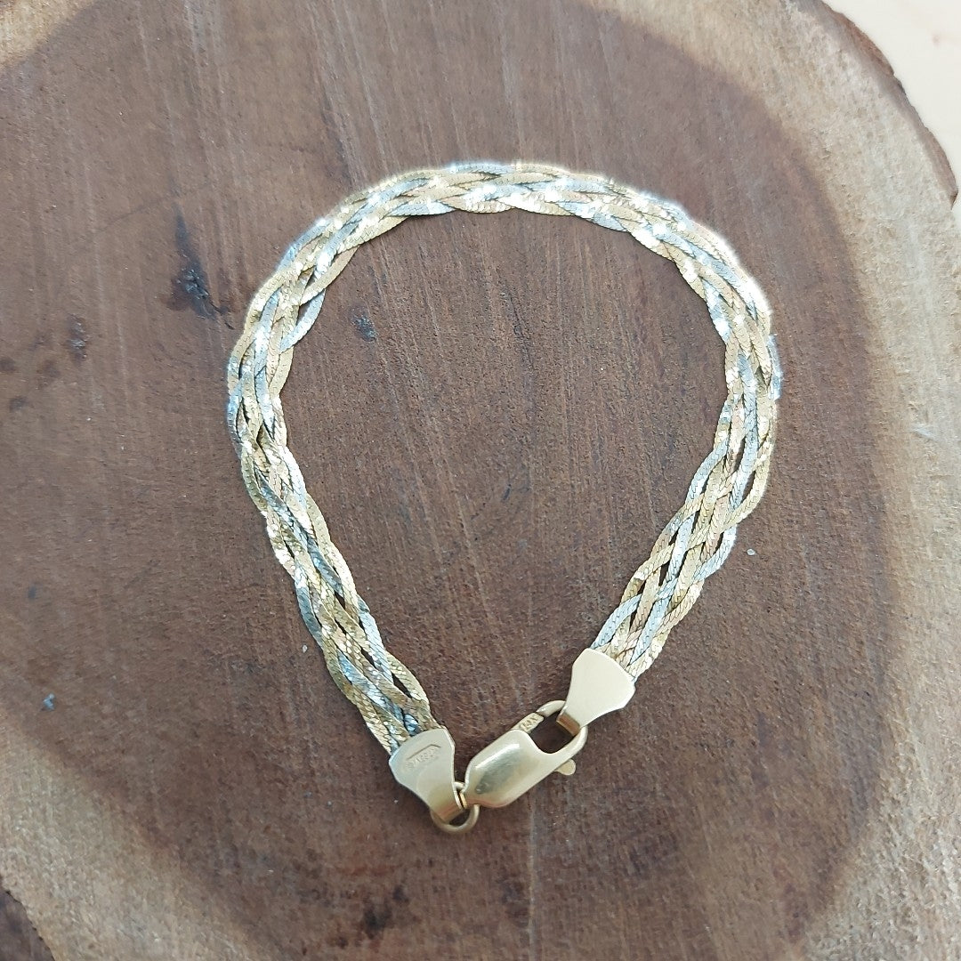 PULSERA ORO 14 K 4.6 GRMS (SEMINUEVO)