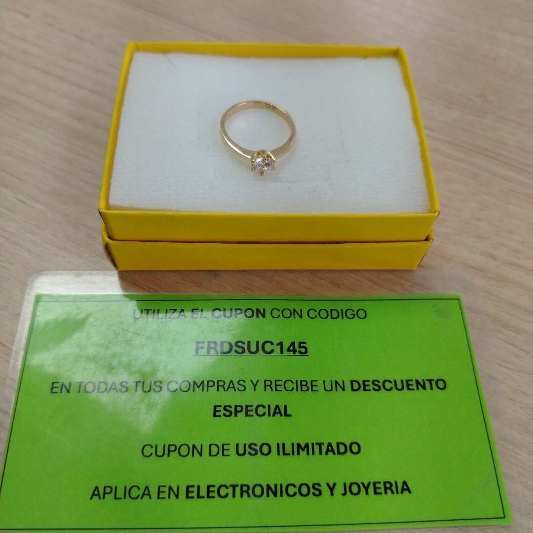 ANILLITO ORO 14 K 2.4 GRMS (SEMINUEVO)