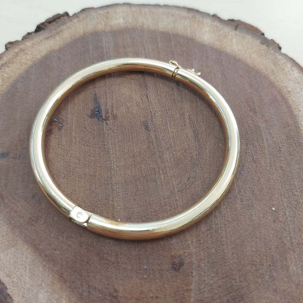 PULSERA RIGIDA ORO 14 K 21.6 GRMS (SEMINUEVO)