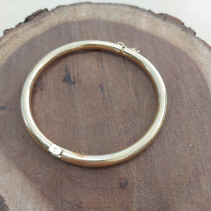 PULSERA RIGIDA ORO 14 K 21.6 GRMS (SEMINUEVO)