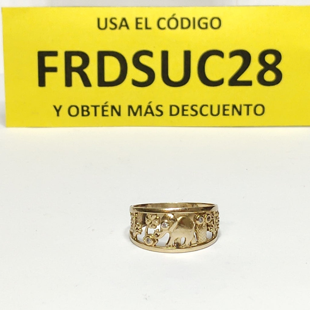 ARGOLLA DE LA SUERTE ORO 10 K 2.6 GRMS (SEMINUEVO)