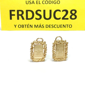 ARETES PAR ORO 10 K 4.5 GRMS (SEMINUEVO)