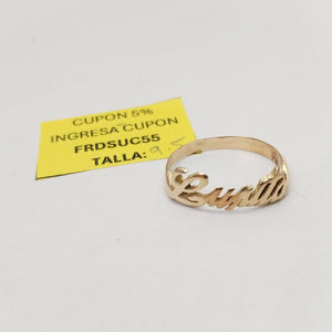 ANILLO ORO 10 K 2,20 GRMS (SEMINUEVO)
