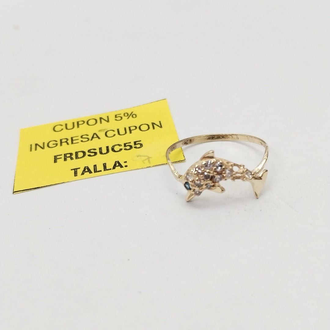 ANILLITO ORO 10 K 0,90 GRMS (SEMINUEVO)