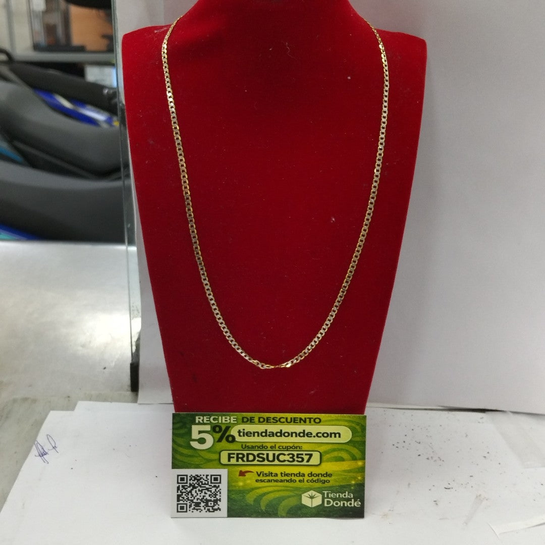 CADENA ORO 14 K 3.9 GRMS (SEMINUEVO)
