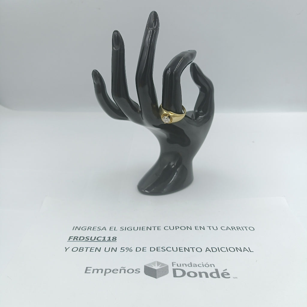 ANILLO ORO 10 K 4.2 GRMS (SEMINUEVO)