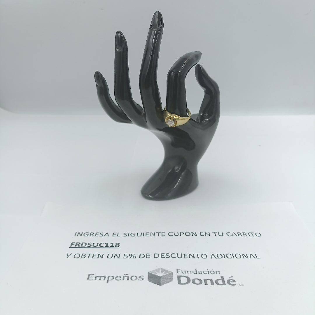 ANILLO ORO 10 K 4.2 GRMS (SEMINUEVO)