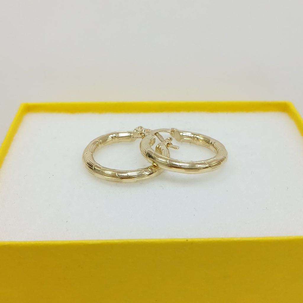 ARETES ARRACADAS 14K 2.6 GR (NUEVO)