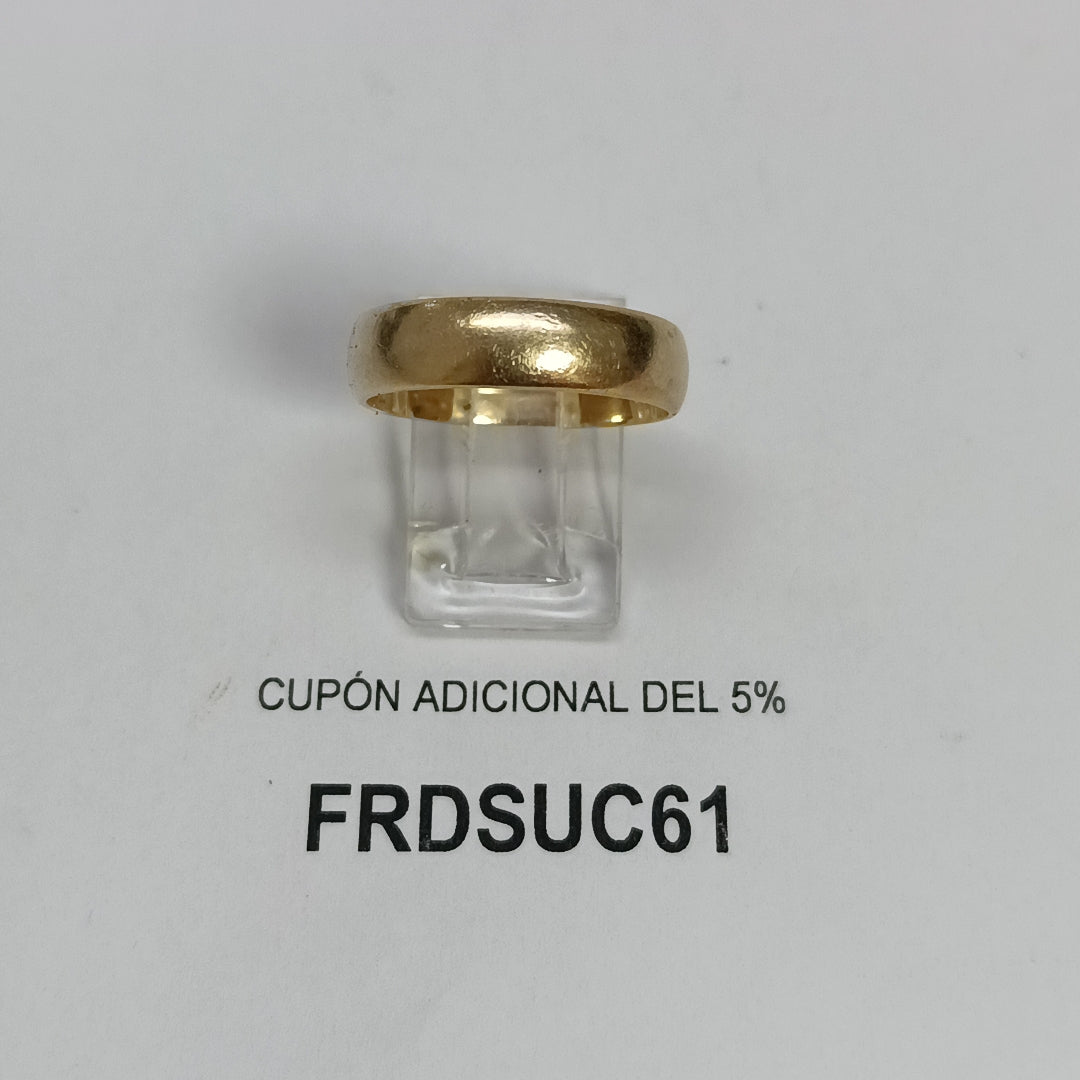 ARGOLLA ORO 14 K 6,70 GRMS (SEMINUEVO)