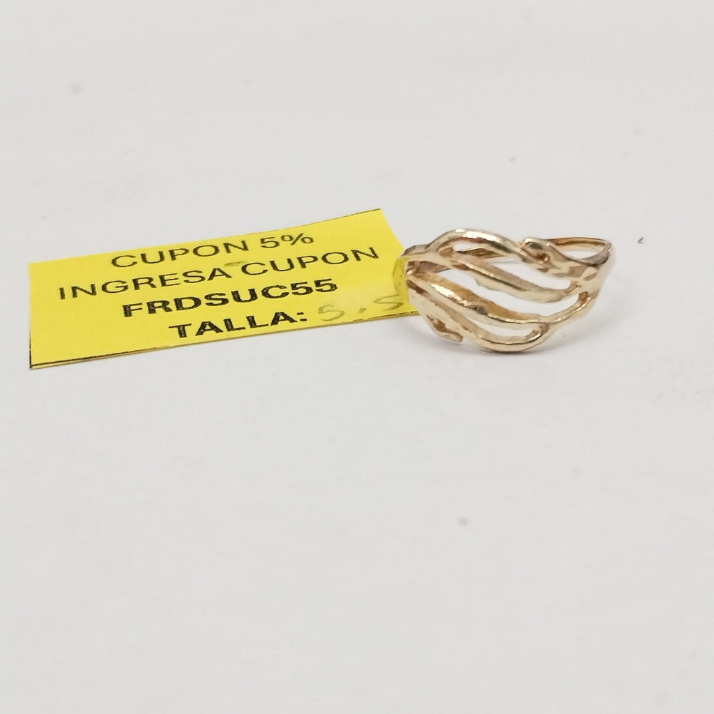 ANILLO ORO 10 K 1,60 GRMS (SEMINUEVO)