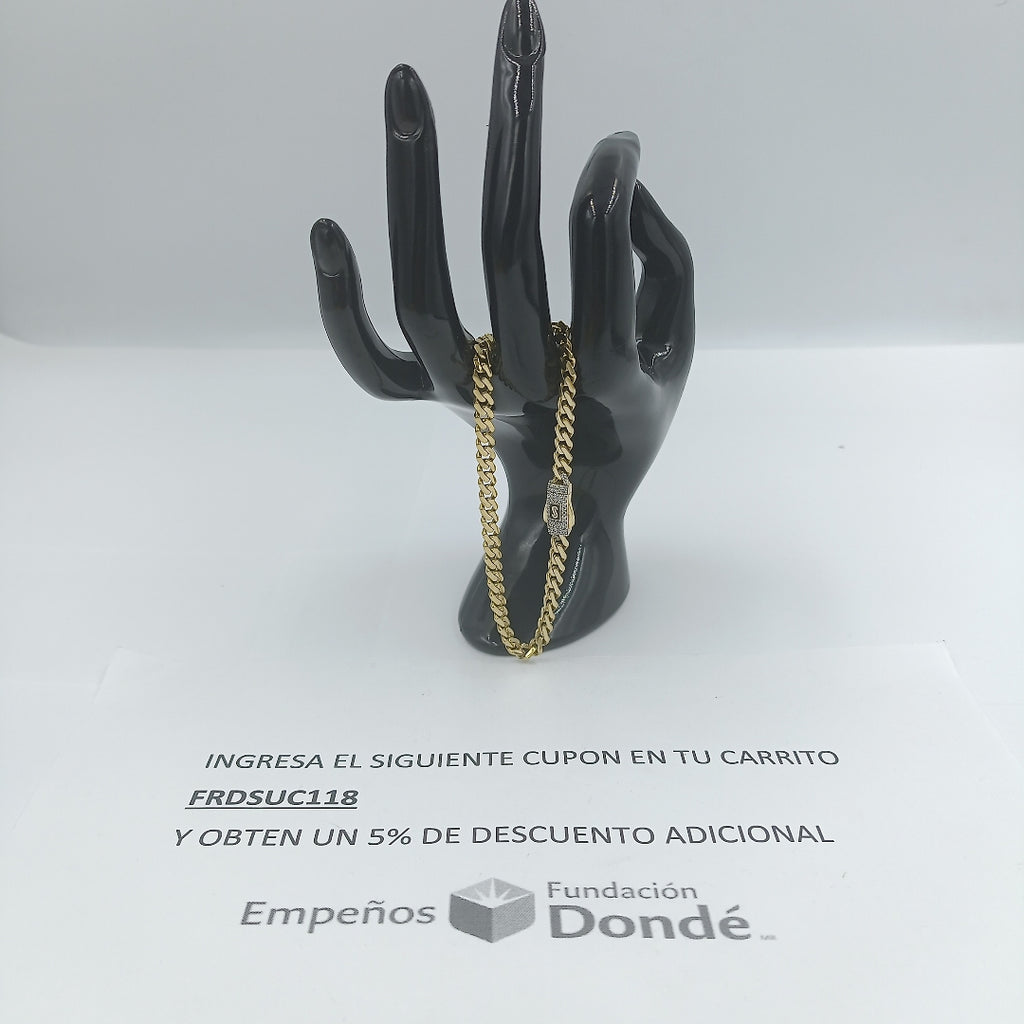 PULSERA ORO 10 K 5.2 GRMS (SEMINUEVO)