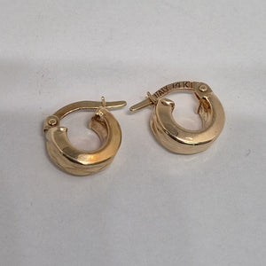 ARRACADAS PAR ORO 14 K 1,40 GRMS (SEMINUEVO)