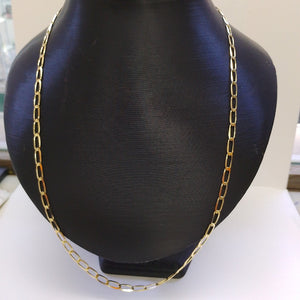 CADENA ESLABON 14K 60 CM 11.9 GR (NUEVO)