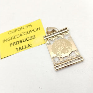 MEDALLA RELIGIOSA ORO 10 K 1.6 GRMS (SEMINUEVO)