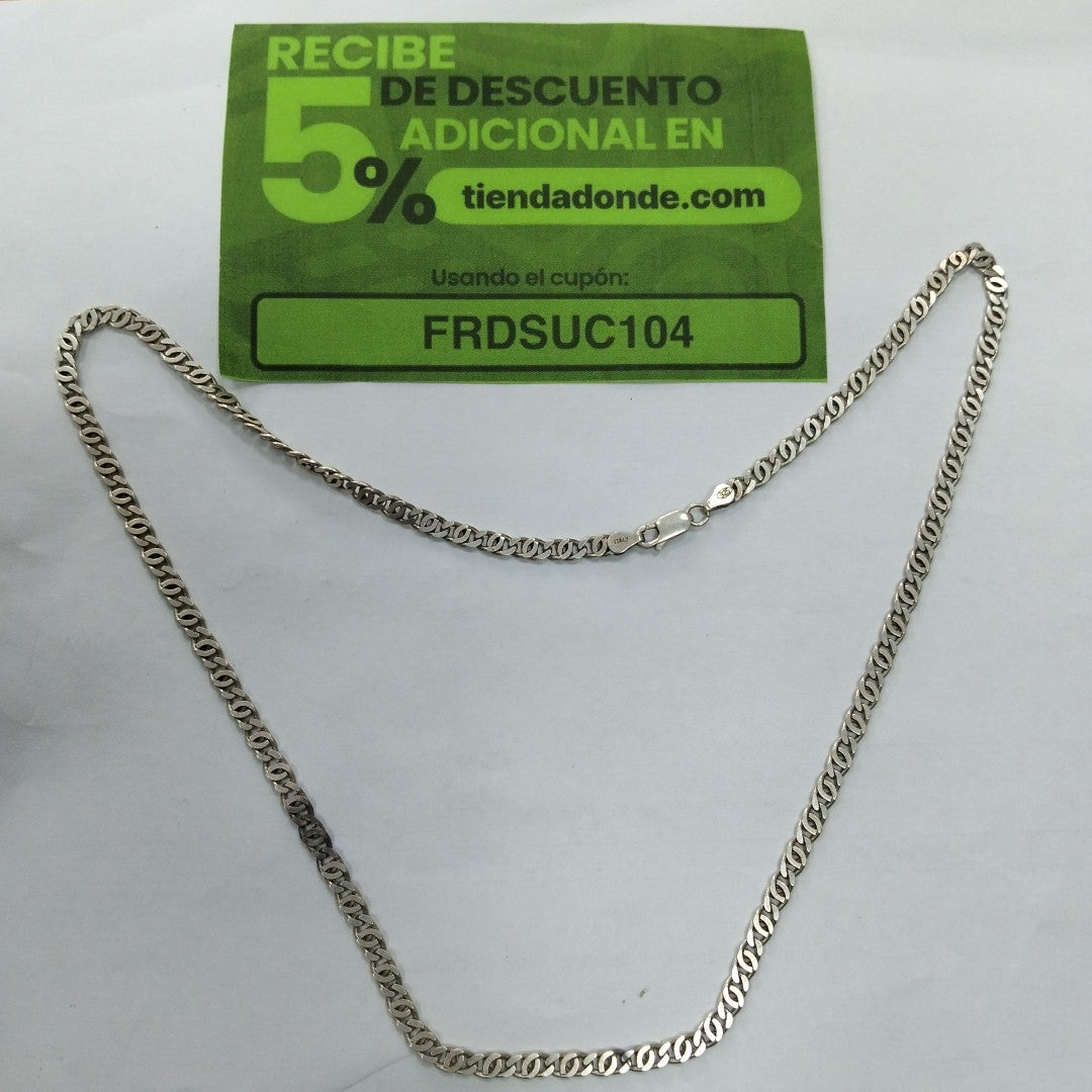 CADENA PLATA 18,00 GRMS (SEMINUEVO)