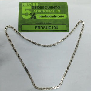 CADENA PLATA 18,00 GRMS (SEMINUEVO)