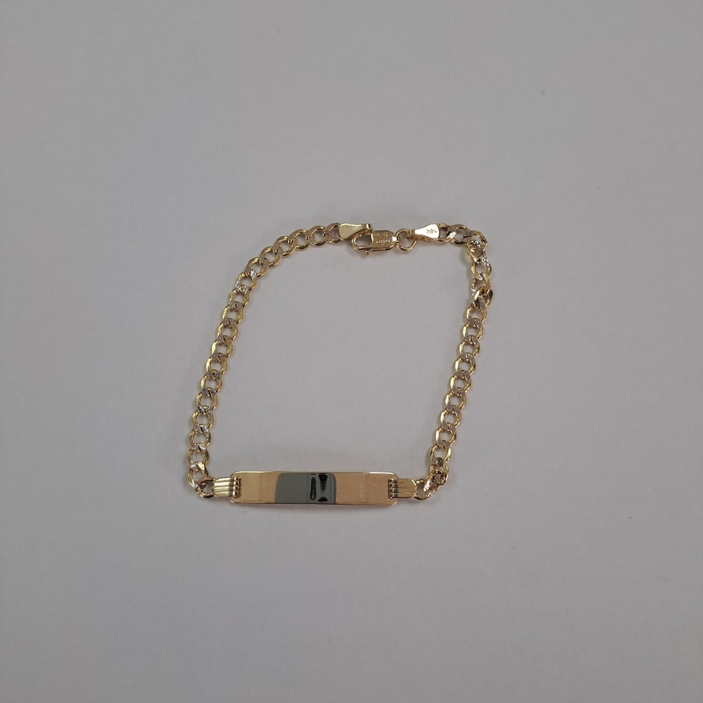 ESCLAVAS NIÑO ORO 14K 2.8 (NUEVO)